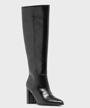 Bottes à haut talon et bout pointu femme vue2 - FOLLOW ME G4G - GEMO