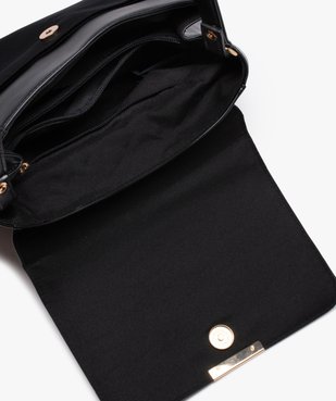 Sac femme multimatières avec rabat vue4 - GEMO (ACCESS) - GEMO