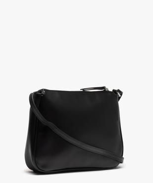 Sac besace femme fin à bande dorée vue2 - GEMO (ACCESS) - GEMO