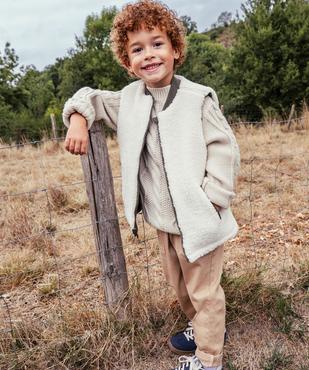 Doudoune sans manches réversible garçon vue1 - GEMO (ENFANT) - GEMO