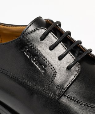 Derbies homme en cuir surpiqué - Pierre Cardin D vue7 - PIERRE CARDIN DIFFUSION - GEMO