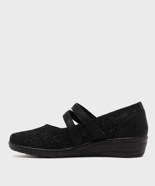 Ballerines confort en mesh fermeture scratch femme vue3 - G'FLEX GEMO FOR GOOD - GEMO