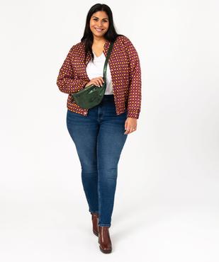 Veste fine matelassée et imprimée femme grande taille vue5 - GEMO 4G GT - GEMO
