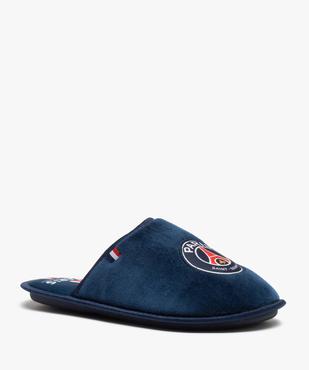 Chaussons homme mules en velours imprimé – Paris Saint-Germain vue2 - PSG - GEMO