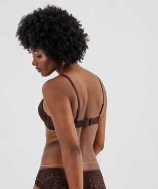 Soutien-gorge push-up en dentelle vue3 - GEMO(HOMWR FEM) - GEMO