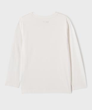 Tee-shirt manches longues uni garçon vue3 - GEMO 4G GARCON - GEMO