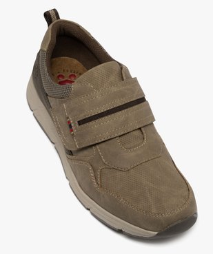 Baskets basses confort à scratch homme vue6 - RELIFE - GEMO