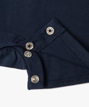 Combishort bébé garçon sans manches imprimé vue2 - GEMO(BEBE DEBT) - GEMO