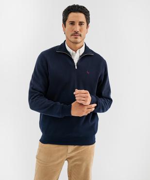 Sweat col camionneur homme - LuluCastagnette vue1 - LULUCASTAGNETTE - GEMO