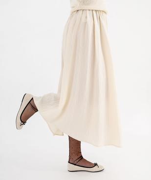 Ballerines en toile avec noeud élastique femme - Valentina Baldano vue2 - VALENTINA BALDA - GEMO