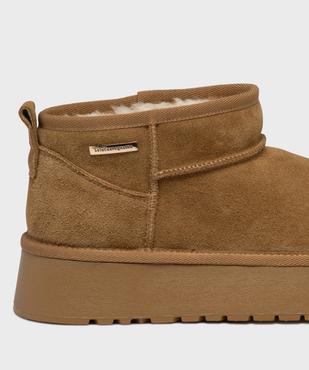 Boots fourrées plateforme femme - LuluCastagnette vue6 - LULUCASTAGNETTE - GEMO
