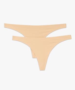 String en microfibre femme (lot de 2) vue4 - GEMO(HOMWR FEM) - GEMO