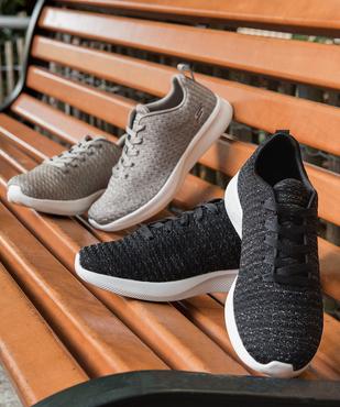 Baskets femme extra-légères en maille brillante – Skechers vue6 - SKECHERS - GEMO