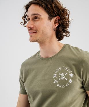 Tee-shirt manches courtes imprimé devant et dos homme - One Piece vue2 - ONE PIECE - GEMO