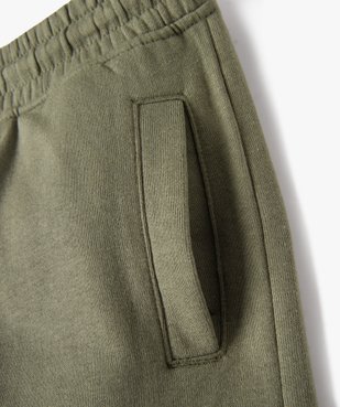 Pantalon de sport en maille avec poches à rabat garçon  vue2 - GEMO (ENFANT) - GEMO
