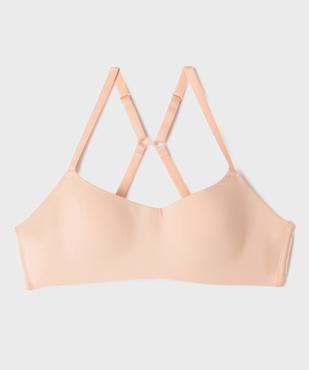 Soutien-gorge avec bonnets moulés et bretelles multipositions fille vue1 - GEMO (JUNIOR) - GEMO