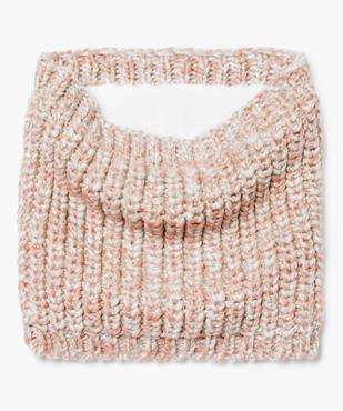 Snood fille en maille pailletée avec doublure polaire vue1 - GEMO (ENFANT) - GEMO
