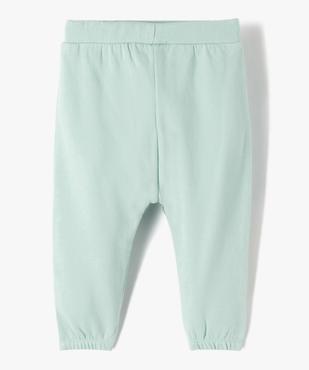 Pantalon bébé en molleton douillet imprimé - Disney vue4 - DISNEY BABY - GEMO