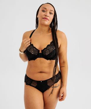 Tanga en dentelle femme grande taille vue3 - GEMO(HOMWR FEM) - GEMO
