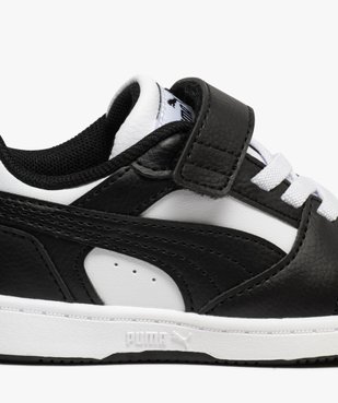 Baskets garçon bicolores style rétro Rebound V6 - Puma vue6 - PUMA - GEMO