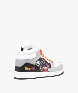 Baskets garçon mid-cut à lacets et à zip - Dragon Ball Z vue4 - DRAGON BALL Z - GEMO