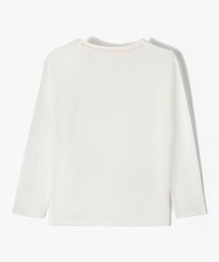 Tee-shirt fille à manches longues et motif brillant - Camps United vue4 - CAMPS UNITED - GEMO