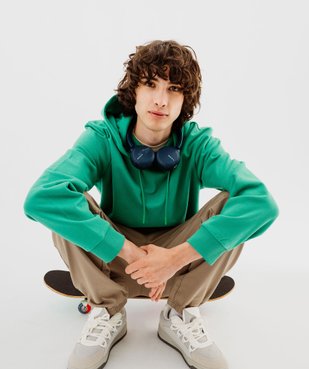 Sweat à capuche intérieur molletonné homme vue7 - GEMO 4G HOMME - GEMO