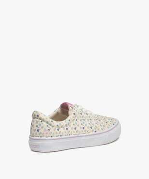 Baskets femme en toile imprimée style skateshoes - Kappa vue4 - KAPPA - GEMO