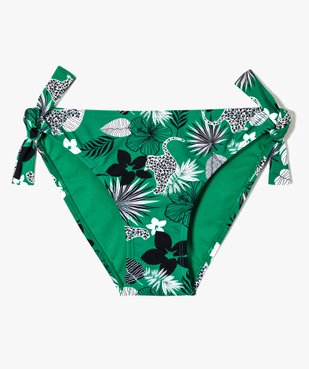 Bas de maillot de bain fille imprimé vue1 - GEMO (JUNIOR) - GEMO