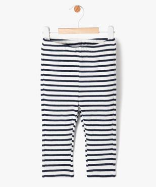 Legging en maille imprimée et texturée bébé garçon vue1 - GEMO(BEBE DEBT) - GEMO