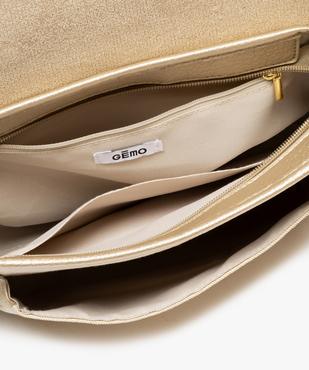 Sac à bandoulière en toile pailletée et cuir imitation femme vue3 - GEMO (ACCESS) - GEMO