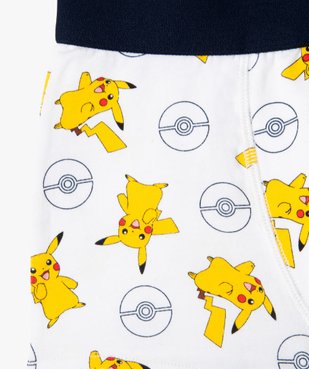 Boxers à motifs Pikachu garçon (lot de 2) - Pokemon vue3 - POKEMON - GEMO