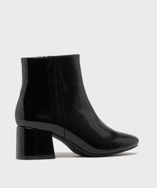 Boots à talon vernis femme vue4 - FOLLOW ME - GEMO