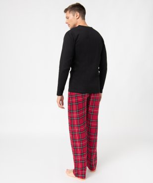 Pyjama homme à carreaux dans sa pochette vue3 - GEMO(HOMWR HOM) - GEMO