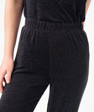 Pantacourt femme en maille scintillante vue6 - GEMO(FEMME PAP) - GEMO