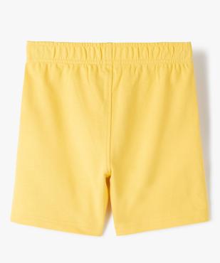 Short garçon en maille à taille élastiquée vue3 - GEMO (ENFANT) - GEMO
