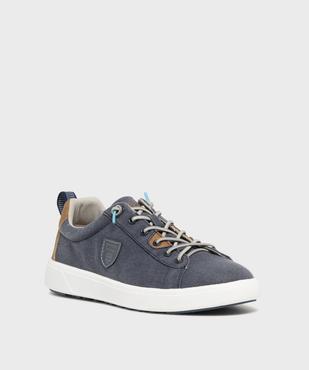 Tennis en toile à semelle sport homme - Urban Steps vue3 - URBAN STEPS GEMO FOR GOOD - GEMO