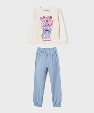 Pyjama en jersey de coton fille - Stitch vue1 - LILO & STITCH - GEMO