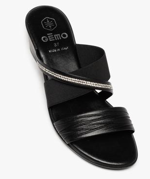 Sandale femme confort multi-brides forme mule vue5 - GEMO (CONFORT) - GEMO
