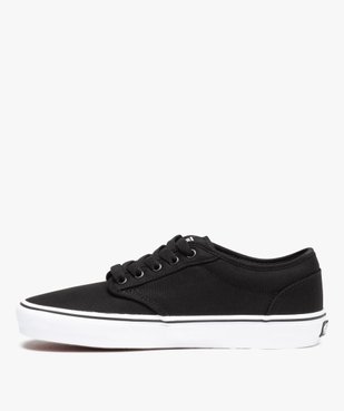 Baskets homme unies en toile et à lacets - VANS vue3 - VANS - GEMO