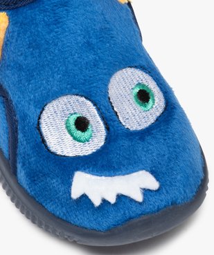 Chaussons garçon bottillons en velours monstre vue6 - GEMO (ENFANT) - GEMO