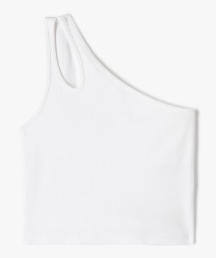 Débardeur fille coupe courte et asymétrique  vue2 - GEMO (JUNIOR) - GEMO