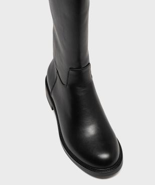Bottes cavalières à bout rond femme - Valentina Baldano vue5 - VALENTINA BALDA - GEMO