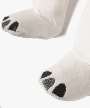 Pyjama velours motif panda bébé vue4 - GEMO(BB COUCHE) - GEMO