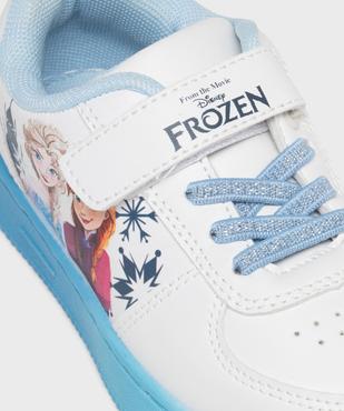 Baskets à scratch avec motif Reine des Neiges fille - Disney vue6 - REINE DES NEIGE - GEMO