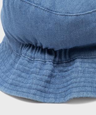 Chapeau bob en jean avec motif ourson bébé garçon vue3 - GEMO (ACCESS) - GEMO