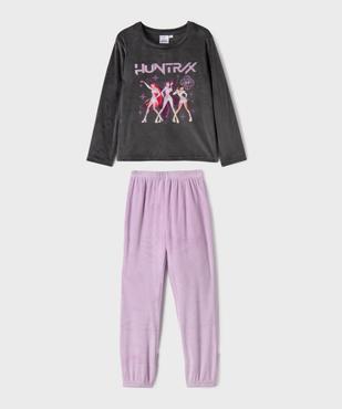 Pyjama en velours avec motif Huntrix fille - K-Pop Demon Hunters vue1 - KPOP DEMON HUNTERS - GEMO