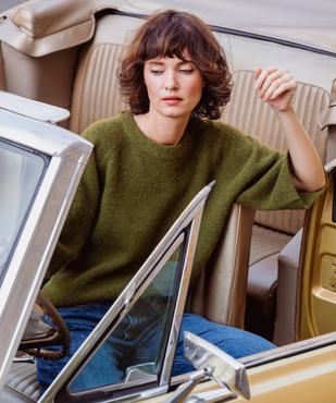 Pull manches courtes ample et douillet femme vue6 - GEMO(FEMME PAP) - GEMO