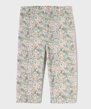 Pyjama en velours 2 pièces à col claudine bébé  vue4 - GEMO 4G BEBE - GEMO