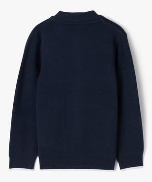 Gilet zippé en coton garçon - LuluCastagnette vue4 - LULUCASTAGNETTE - GEMO